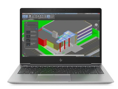 14" Ноутбук HP Zbook 14u G5 (1920x1080, Intel Core i5-8350U, RAM 8ГБ, SSD 256ГБ, Intel UHD Graphics 620, OS Windows)