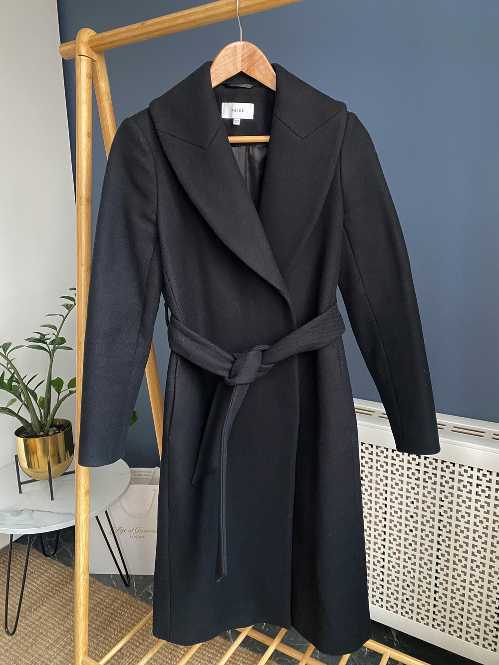Шерстяное пальто Reiss, S оригинал