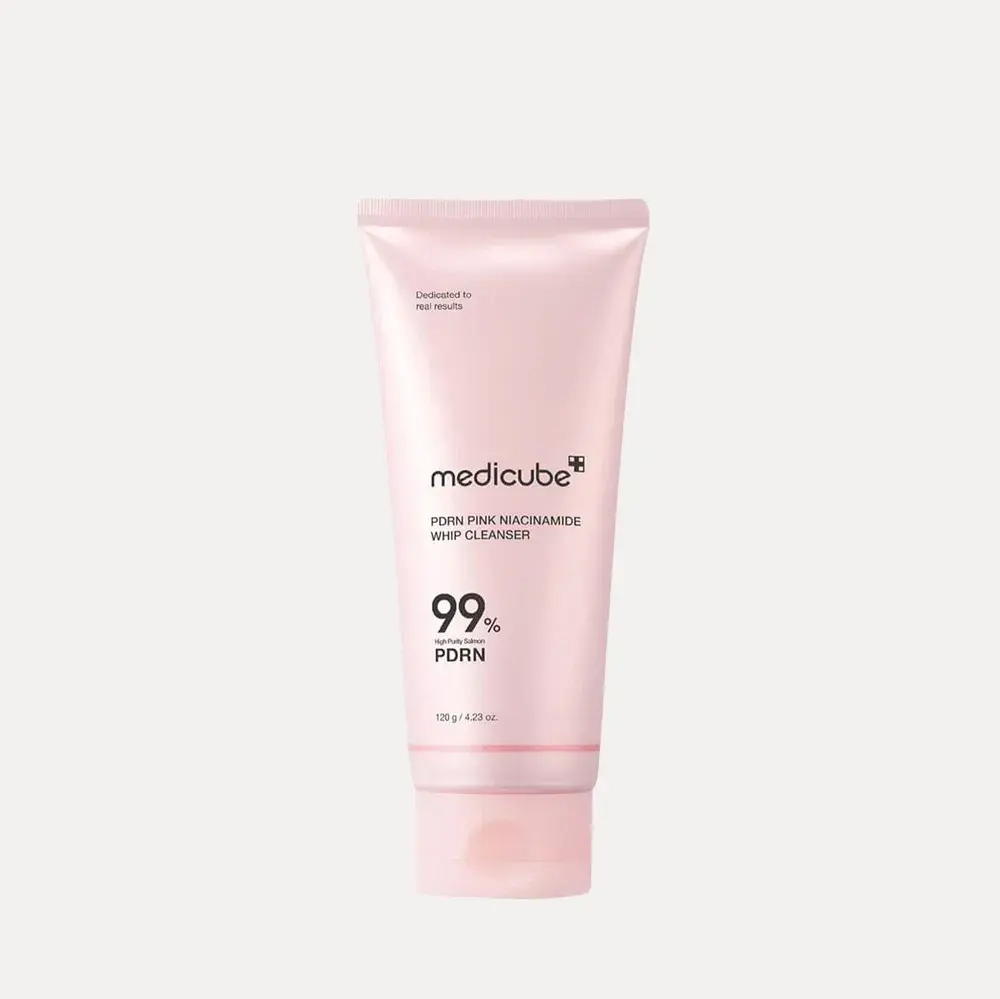 MEDICUBE Пенка очищающая PDRN Pink Niacinemide Whip Cleanser (120 г)