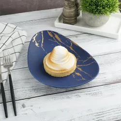 Тарелка 24,5*18 см Blue Gold P.L. Proff Cuisine [1]