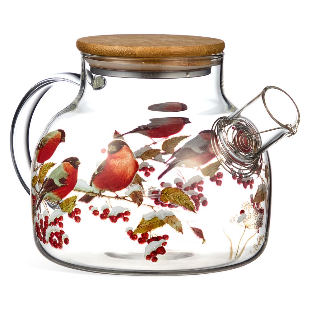 ЧАЙНИК ЗАВАРОЧНЫЙ "СНЕГИРИ" 1000 МЛ