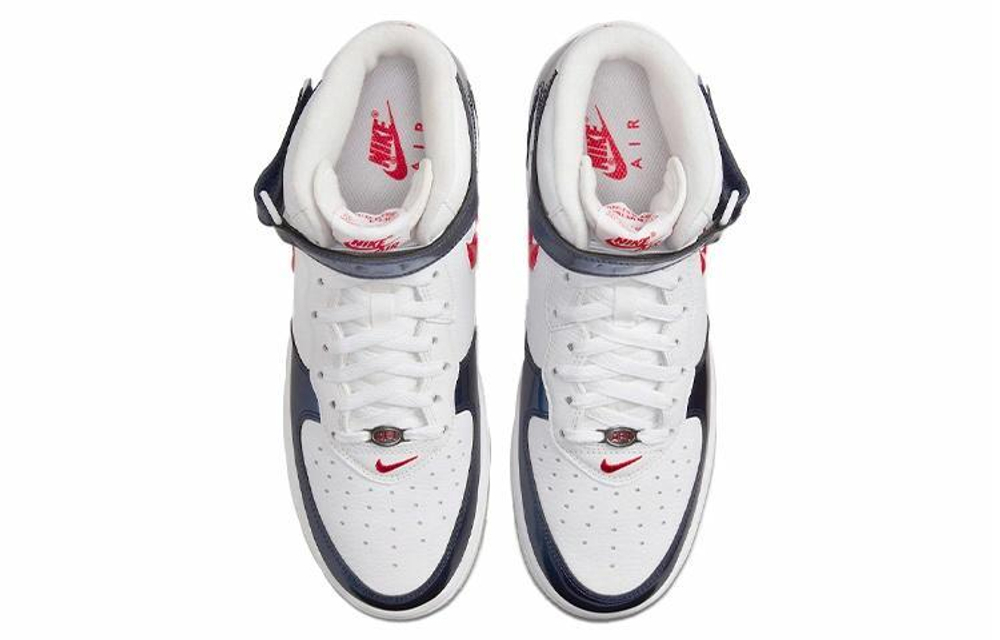 Кроссовки Nike Air Force 1 Qs "Iuniversity Red And Midnight Navy"