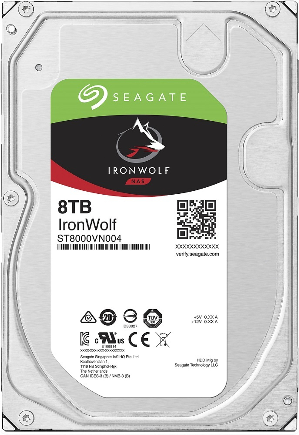 Жесткий диск 8TB SATA 6Gb/s Seagate ST8000VN004