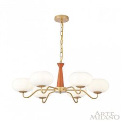 Подвесная люстра Arte Milano AM-Napoli 310166/D780/6 BS/WD