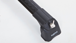 Багажник Turtle Air 3 на крышу для NISSAN X-TRAIL 2013- (На штатные места),черный, арт.24.TUR.03.14.A3.B