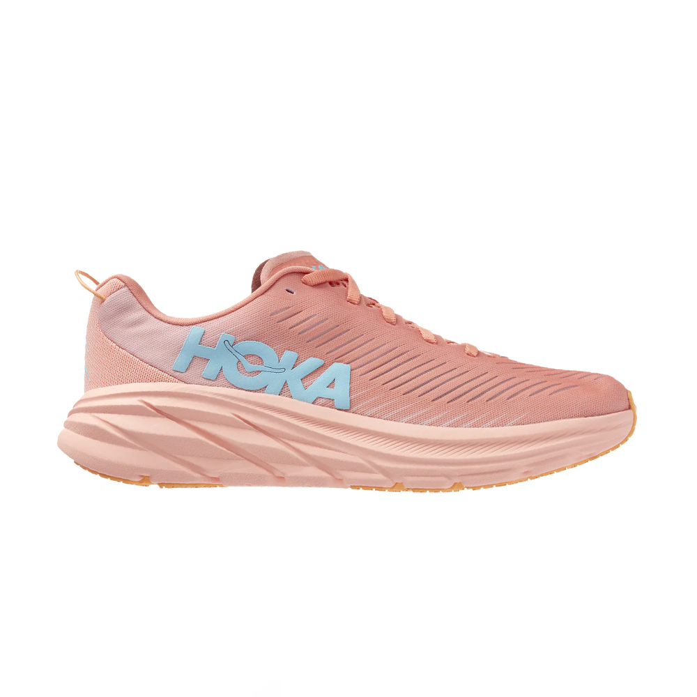 Кроссовки женские HOKA W RINCON 3 Shell Coral / Peach Parfait