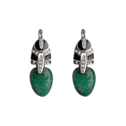 "Индейские" серьги из коллекции "Самоцветы" от Jenavi