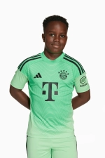 Футболка adidas FC Bayern 25/26 Goalkeeper Junior - бирюзовый