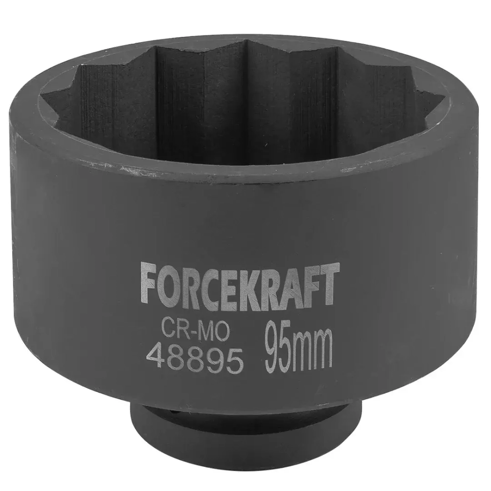 Головка ударная 1'', 95мм (12гр.) FORCEKRAFT FK-48895