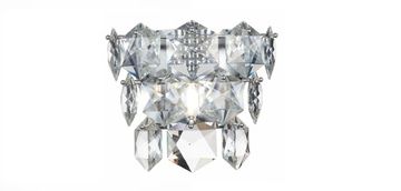 Бра 1*E14 SL1631.101.01 хром/прозрачный Viterbo ST Luce.