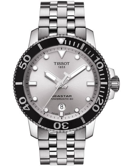 Мужские часы Tissot T120.407.11.031.00 Seastar 1000 Powermatic 80