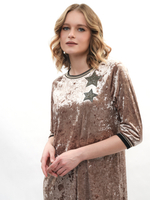 Платье женское бархатное