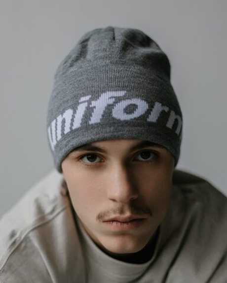 Шапка UNIFORM Sport Classic серый
