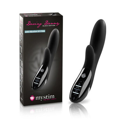 Вибромассажер c электростимуляцией Daring Danny - Black Edition (8 режимов вибрации, 5 режимов электростимуляции) (Цвет: черный)