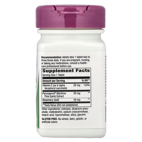 Nature's Way, Pycnogenol®, 30 веганских таблеток