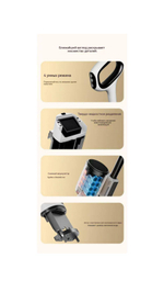 Беспроводной моющий пылесос с функцией самоочистки