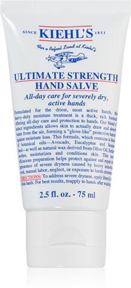 Kiehl's Ultimate Strength Hand Salve - Увлажняющий крем для рук для всех типов кожи, включая чувствительную. /   75  ml  / GTIN 3700194708498