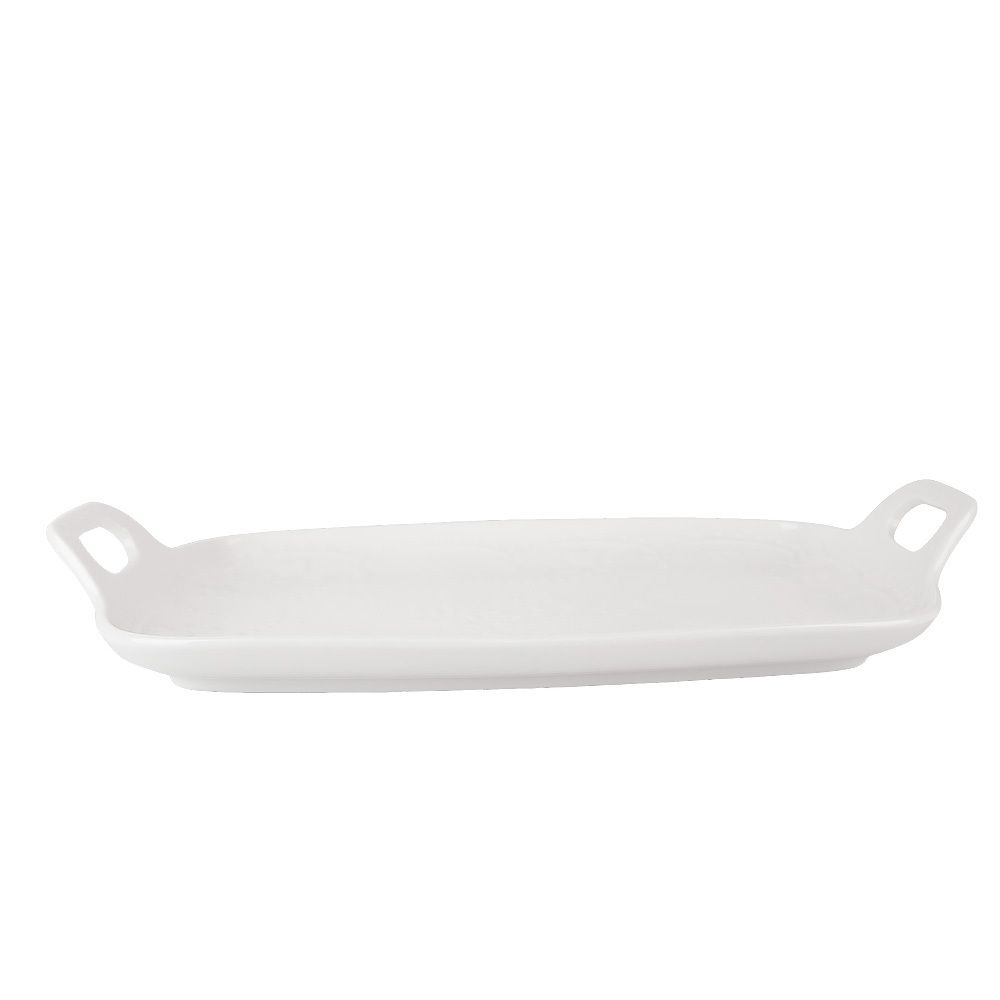 Блюдо " " 30,5х18х2,5см (min5) (фарфор) (транспортная упаковка)