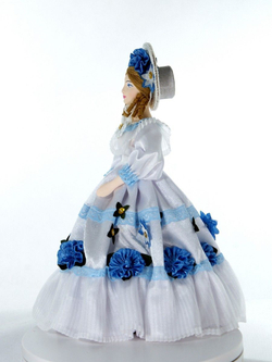 Кукла коллекционная Скарлетт в костюме 19 века США