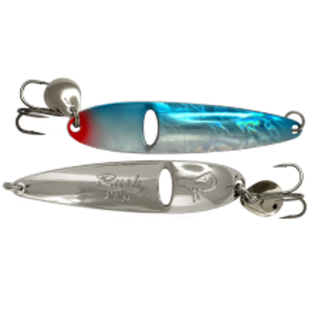 Блесна колеб. LureMax Rush 80мм 22г Color 020 UV Silver eye