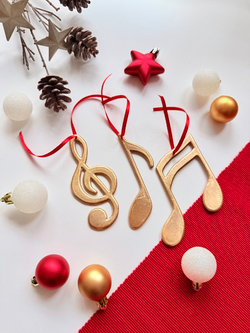 Набор елочных украшений "Музыкальная елка"