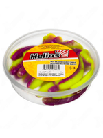 Виброхвост несъедобный Helios Chubby 3,55"/9 см Pepper Green & Orange LT 20шт. (HS-4-032-N-20)