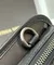 Кожаный портфель Bottega Veneta Intrecciato на молнии с плечевым ремнем