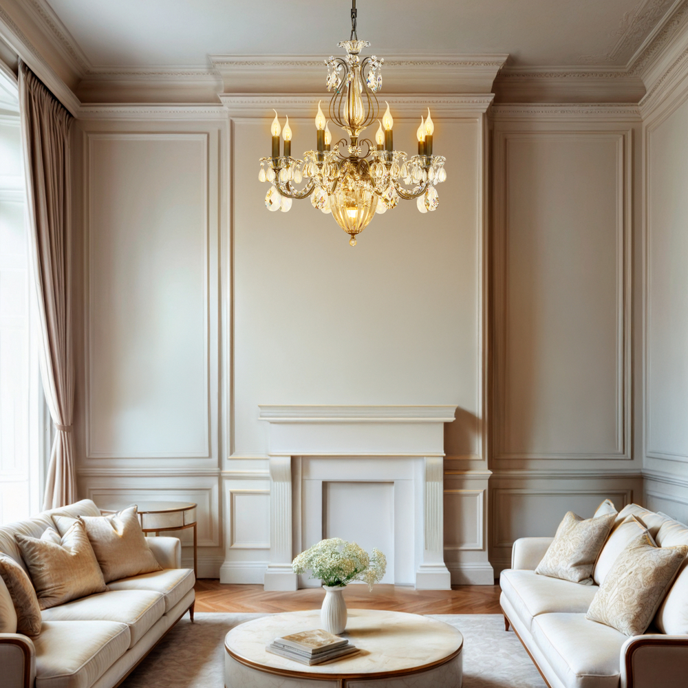 790111 Люстра SCHON 11х60W E14 Бронза