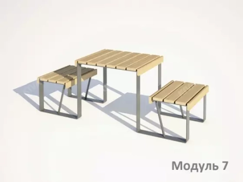 Скамейка «Фестиваль» Модуль 7