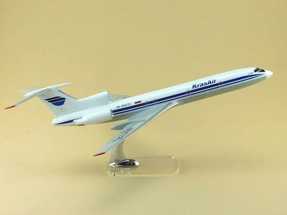 Модель самолета Ту-154М (М1:100, Красэйр)