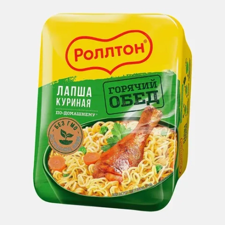 Лапша Роллтон Куриная по-домашнему 90г
