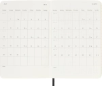 Еженедельник Moleskine (DSB12WN2) Classic Soft WKNT Pocket 90x140мм 144стр. мягкая обложка черный