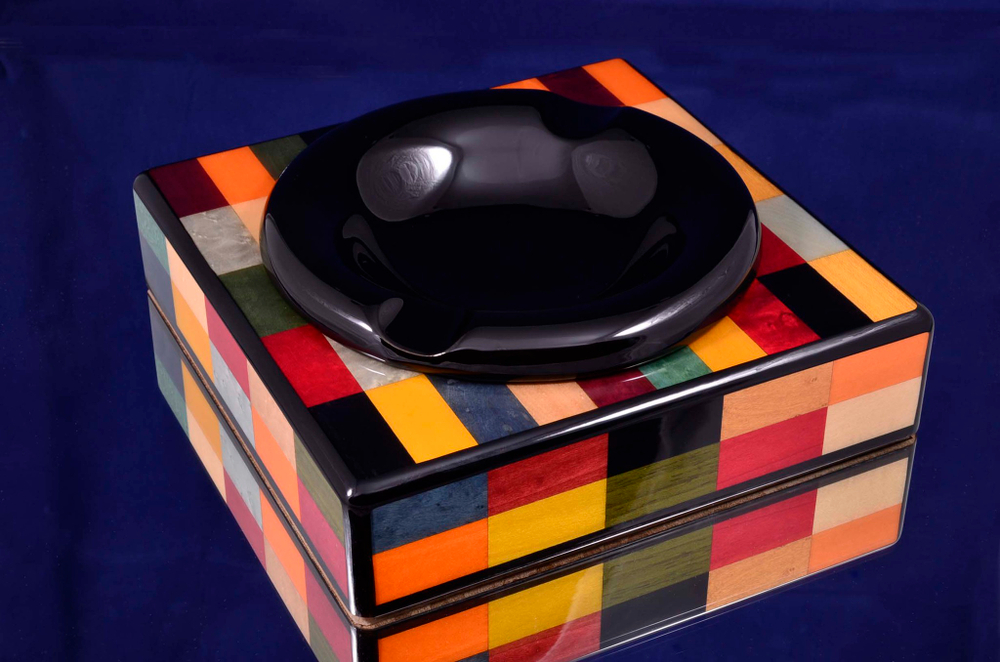 Пепельница настольная Mastro de Paja Арлекино F12-ARL