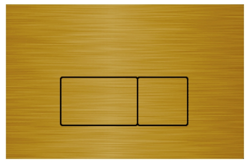 Кнопка МЕТАЛЛ для инсталляции с КВАД клав. (БРОНЗА)  ViEiR  (50/1шт)