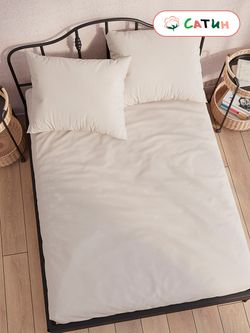 Простынь сатин Milky Garden "Peloso (компаньон)" 150x215 см