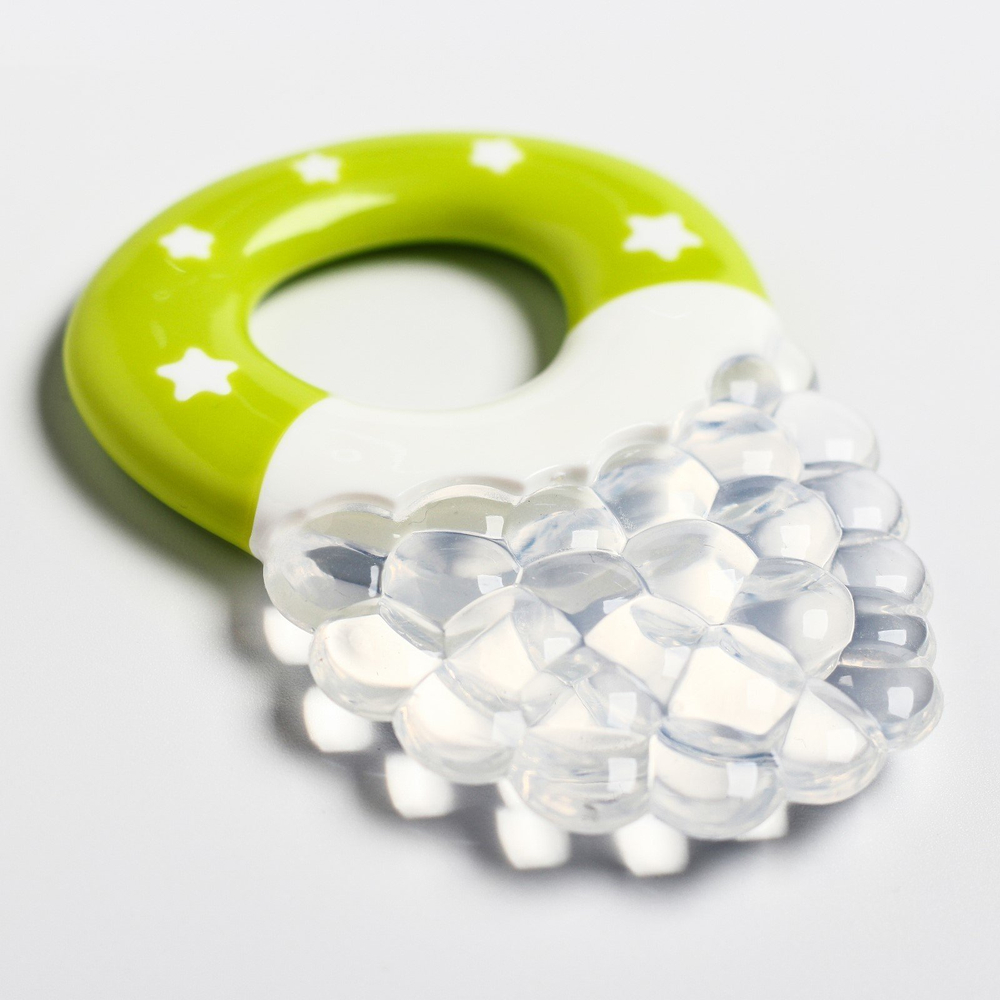 2825420 Прорезыватель силиконовый «Фрукты на кольце», виды МИКС