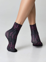 CONTE FANTASY Плотные носки с черным мыском и рисунком «CONTE FANTASY»