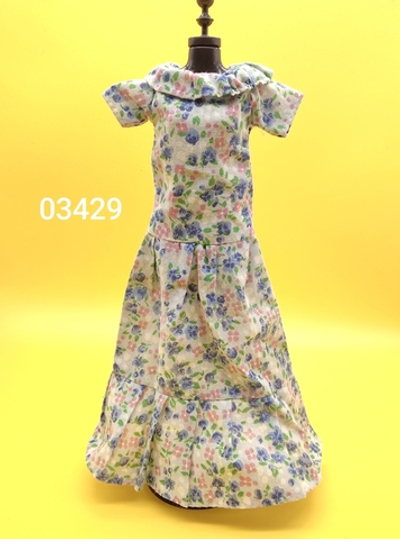 Одежда для куклы Барби винтаж платье 03429