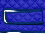 Ковры SHACMAN F3000 (экокожа, синий, синий кант, желтая вышивка)