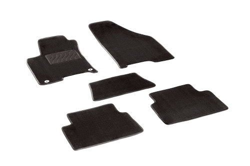 Ворсовые коврики LUX для Chevrolet Lacetti 2004-2013, Seintex.82264