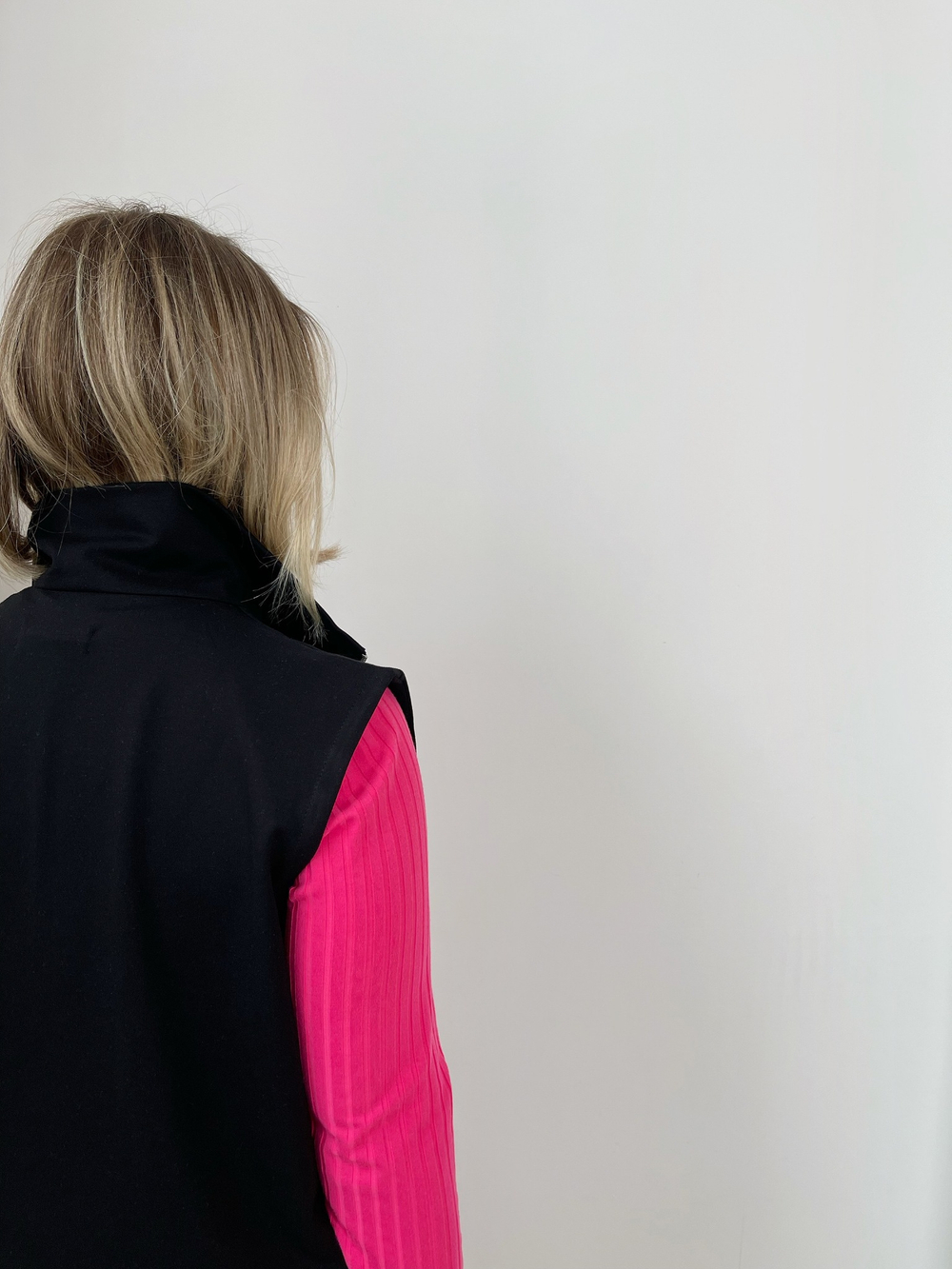 Сарафан поло черный