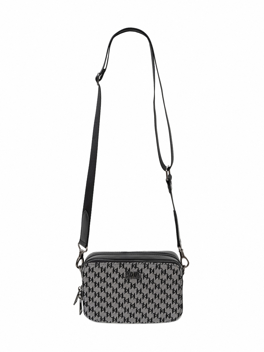 Сумка KARL LAGERFELD 805427 черный текстиль лого принт