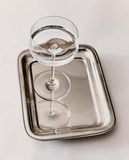 Zara Home бокал из стекла, цвет прозрачный, 16.1 см