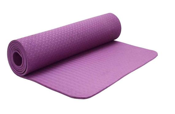 Yoqa xalçası \ Yoga Mat \ Коврик для йоги TPE 6мм purple