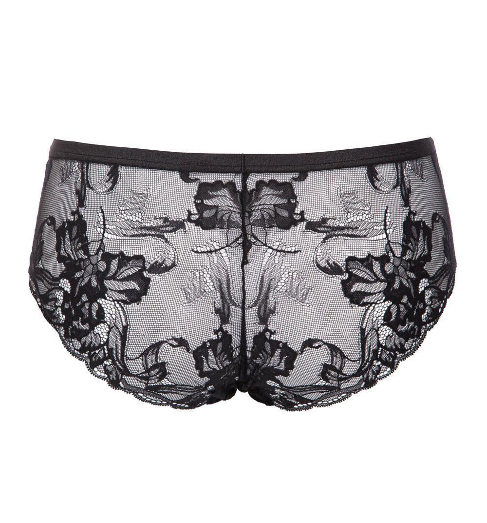 Черные трусики-бразилиана Sublime (Размер: 44) (Цвет: черный)