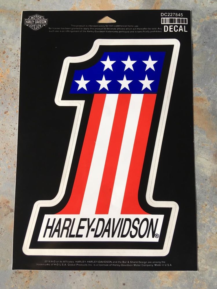 Наклейка Decal #1 Harley-Davidson