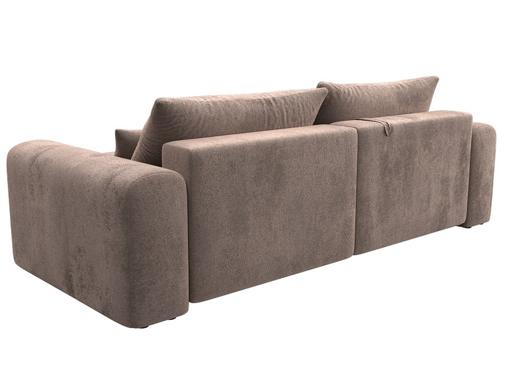 Диван угловой Лига-056 НПБ угол универсальный ВЕЛЮР TOWER 05 бежевый