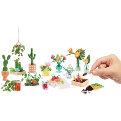 MGA's Miniverse - Набор мини растений Make It Mini Botanicals 60 предметов. 540182 / артикул   540182  / GTIN 035051540182