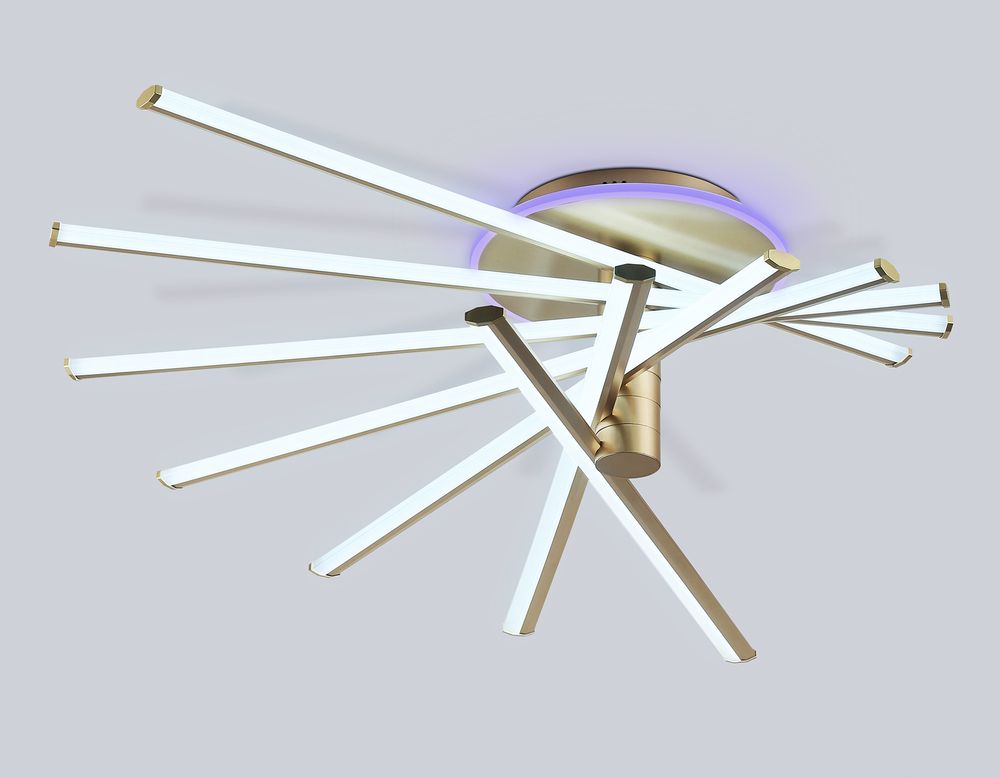 Ambrella Потолочный светодиодный светильник с пультом LineTech FL6244