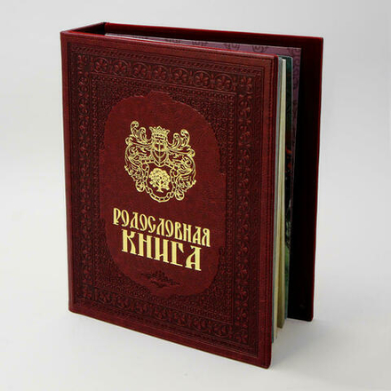 Родословное древо Альбом Родословная Книга бордовая обложка